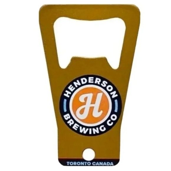 NEW! Rush Starman Bottle Opener, Band Logo Canadian Golden Ale Henderson Brewing - Picture 2 of 2